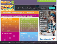 Tablet Screenshot of gator.fr